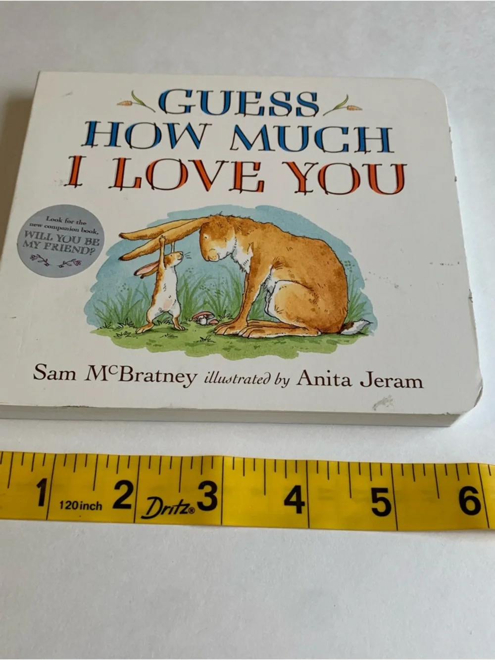 Guess‎ How Much I Love You Illustrated Board Book - Anita Jeram Baby Shower Gift